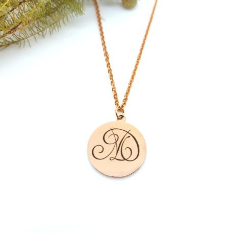 personalised stainless steel necklace