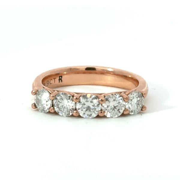 Eternity 5 x 5mm Moissanites