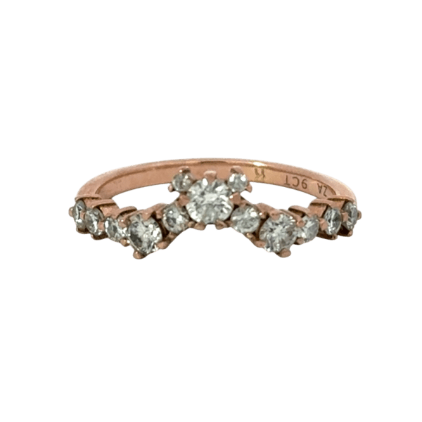 Double Pointed Diamonds Eternity