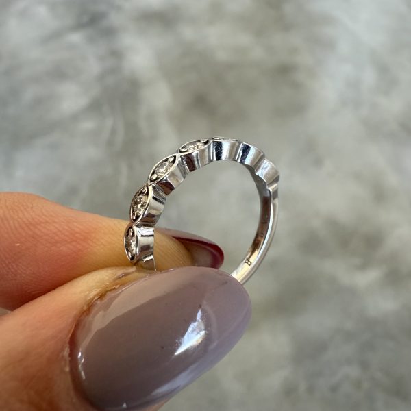 Braided Eternity 7 x 2.6mm Lab Diamonds - Image 2