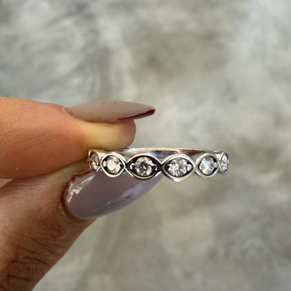 Braided Eternity 7 x 2.6mm Lab Diamonds