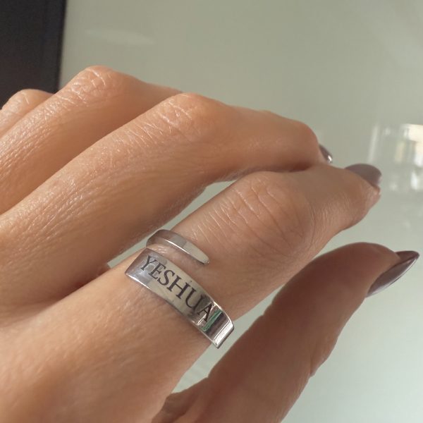 Tapered Wrap Ring Custom Engraving