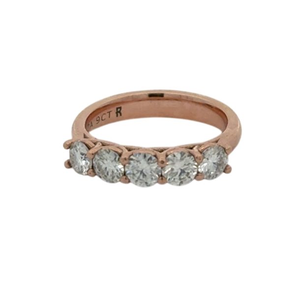 Eternity 5 x 4mm Moissanites