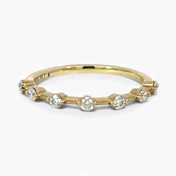 Constellation Eternity 7 x 2mm Moissanites