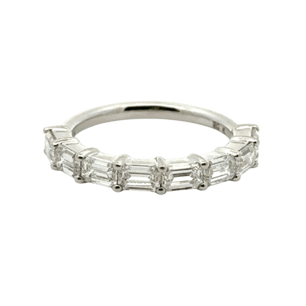 Baguette Eternity 18ct White Gold LG Diamonds