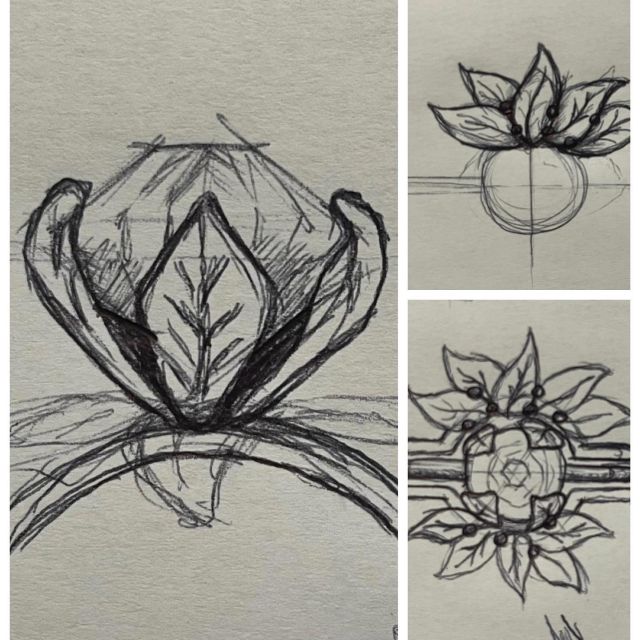 The beautiful process of creating one of our artworks!
•
#artwork #ringdrawing #engagementring #bespoke #jewellery #roxanah #shesaidyes #love #bespokejewellery