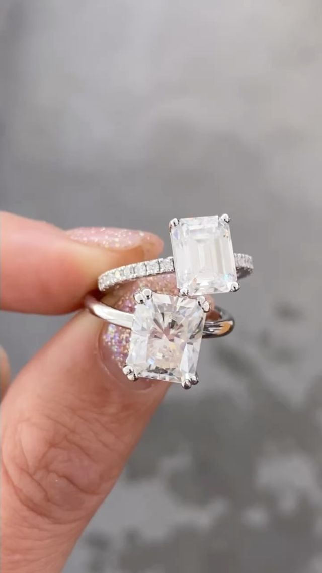 Which one got sold this week? 3.82ct Radiant or 2.52ct Enerald cut Moissanite?